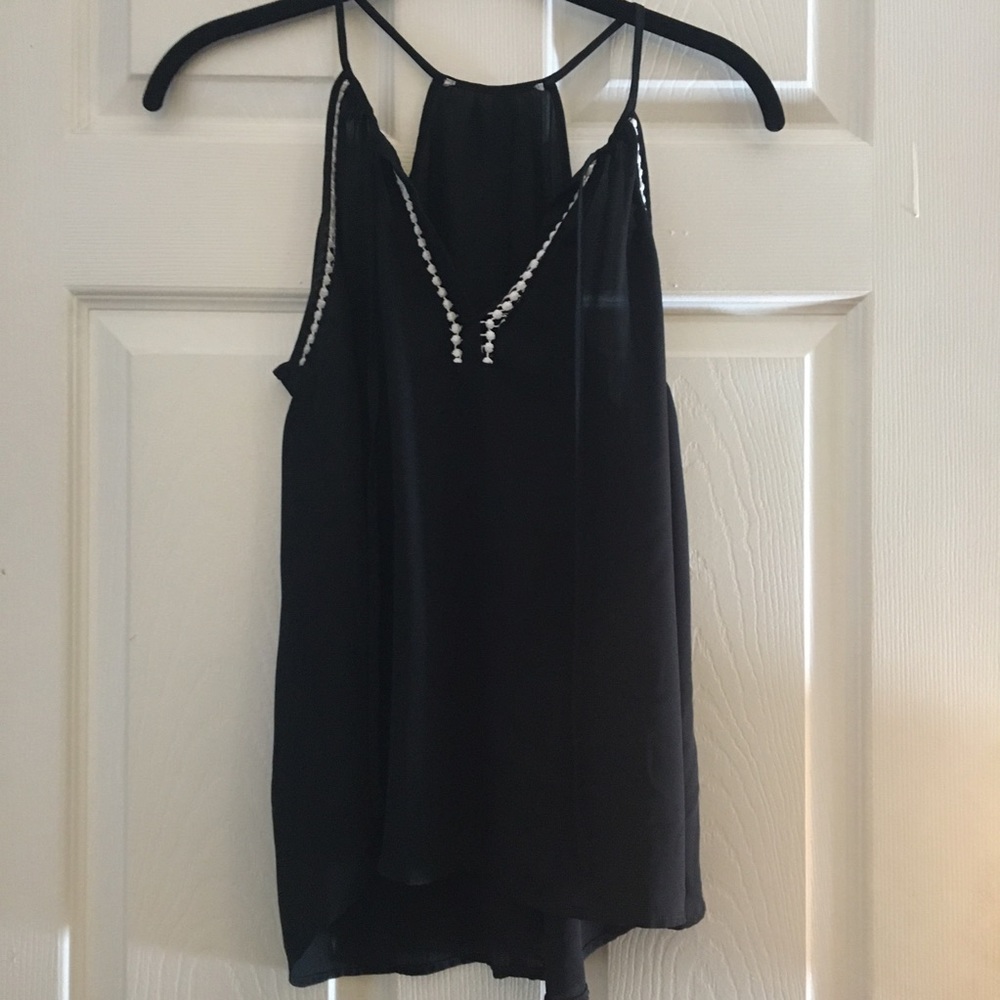 Naked Zebra Embroidered Tank